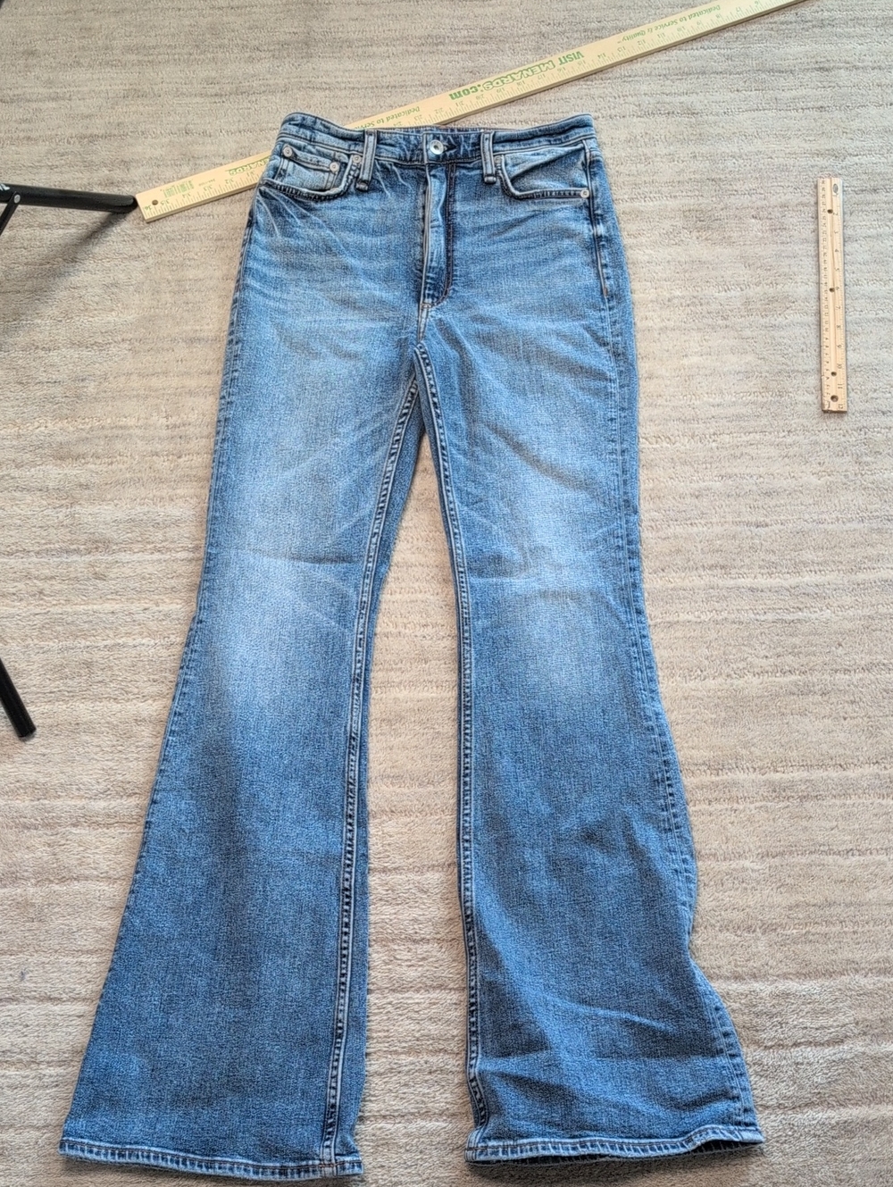 rag & bone Casey High Rise Flare 27 Norwalk